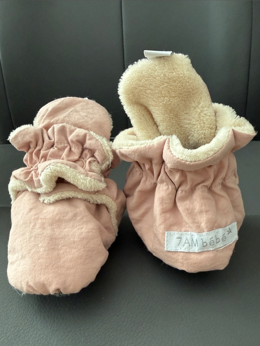 7AM Enfant Baby Bootie Slippers - NWT